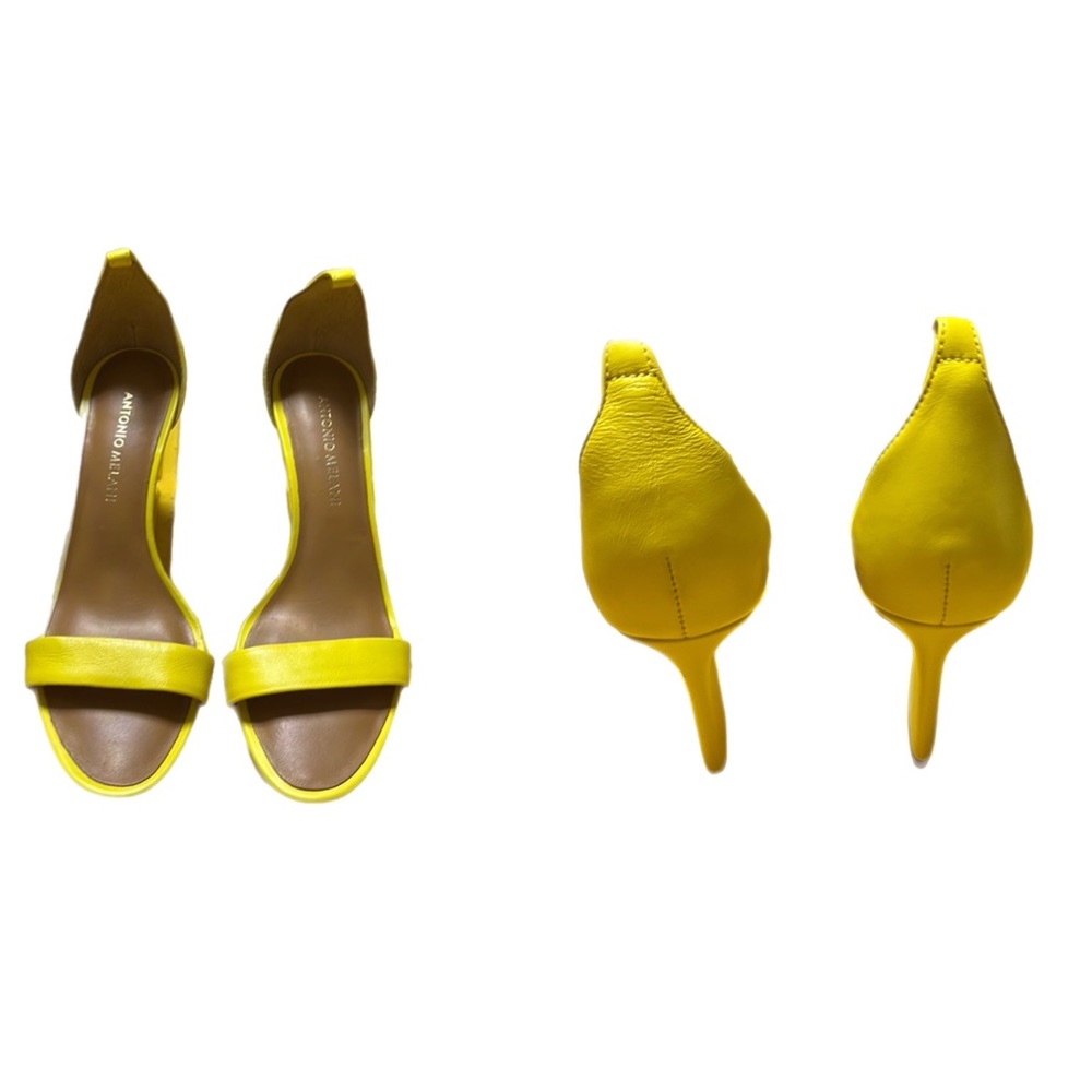 Antonio Melani, yellow heels